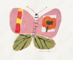Pink Butterfly Poppy