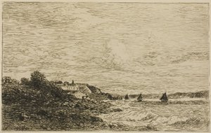 The Seine Before Honfleur