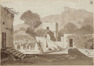 Farmhouse near Anacapri by Karl Friedrich Schinkel