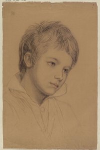 Portrait of a Boy by Karl Friedrich Schinkel