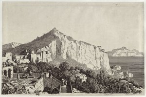 Capri by Karl Friedrich Schinkel