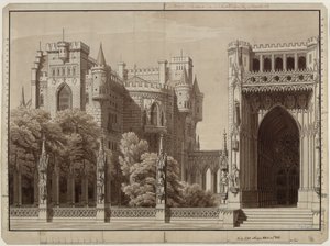 Decoration for General Use. Castle by Karl Friedrich Schinkel