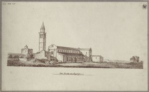 The Cathedral of Santa Maria in Aquileia by Karl Friedrich Schinkel