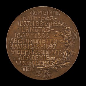 Inscription [reverse] by Karl Gindra