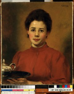 A Woman in Red