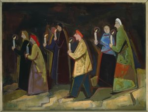 Procession by Karl Hofer