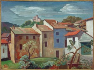 Ticino Landscape by Karl Hofer