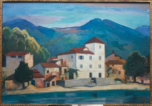 Ticino Landscape by Karl Hofer