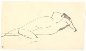 Reclining Model by Karl Isakson