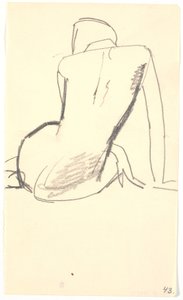 Seated model