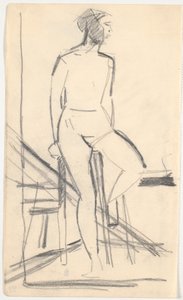 Seated Model by Karl Isakson