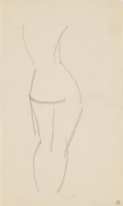 Standing Model, Seen from Behind by Karl Isakson