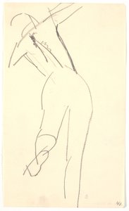 Standing Model, Seen from Behind