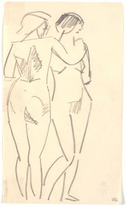 Two Standing Models