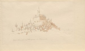 Lindenfels Castle near Weinheim in the Odenwald