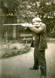 Russian author Alexander Kuprin shooting, Gatchina, Russia