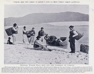 Donegal Fisher Folk who use the Curragh or Coracle by Karl Karlovich Piratsky