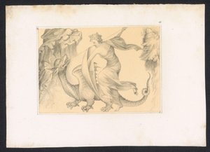Battle Between Dragon and Woman