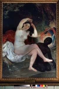 Bathing Bathsheba by Karl Pavlovich Bryullov