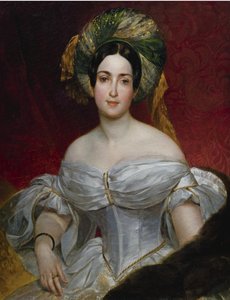 Portrait of Baroness Aurora Charlotta Demidova, née Stjernvall
