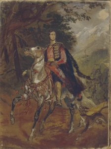 Portrait of Count Anatole Nikolaievich Demidov, 1st Prince of San Donato by Karl Pavlovich Bryullov