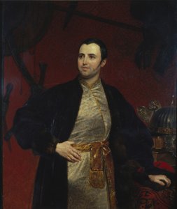 Portrait of Prince Mikhail Andreyevich Obolensky 1805-1873, 1846