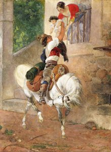 Return of a Roman Shepherd Home by Karl Pavlovich Bryullov