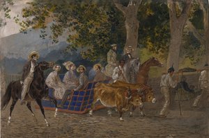 Ride, 1849 by Karl Pavlovich Bryullov