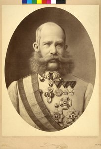Emperor of Austria Franz Joseph I by Karl Ritter Von Kobierski