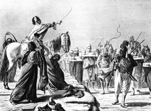 Scene of Recruitment under Mohammed-Ali