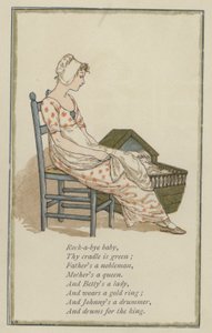 Rock-a-bye baby by Kate (after) Greenaway