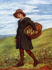 Off to the Village by Kate Greenaway by Kate Greenaway