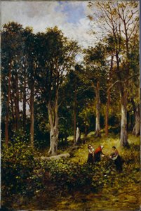 Landscape (Four Figures in a Wood)