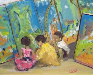 Tinga Tinga Admirers by Kate Yates