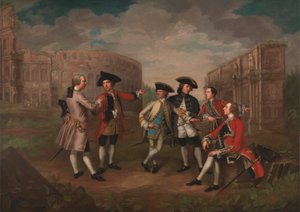 British Gentlemen in Rome by Katharine Read