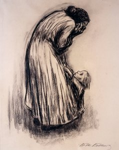 Despairing Woman with Child