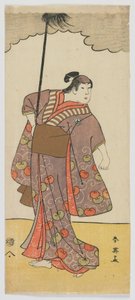 The Actor Iwai Hanshiro IV as a Female yakko, Edo period, c.1791