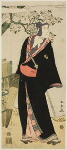 Actor Ichikawa Komazō II as Sukeroku by Katsukawa Shun