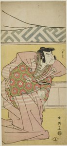 Actor Sawamura Sôjûrô III as Oda Kazusanosuke Harunaga in “Muromacho Chronicle in Kana Script”