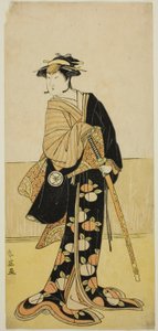 The Actor Iwai Hanshiro IV as Tonase in the Play Kanadehon Chushingura, Performed at the Kiri Theater in the Eighth Month, 1787