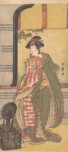The Actor Segawa Kikunojo 3rd in a Female Role
