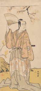 The Actor, 3rd Sawamura Sojuro Holding an Open Fan