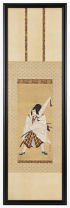 The Actor Ichikawa Ebizo III as Matsuomaru in the play Sugawara and the Secrets of Calligraphy, 18th century by Katsukawa Shunko