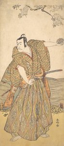 The Fifth Ichikawa Danjuro as a Samurai by Katsukawa Shunko