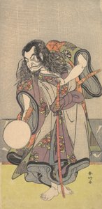 The First Nakamura Nakazo as a Samurai by Katsukawa Shunko