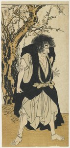 Ichikawa Danjuro V as the Monk Wantetsu