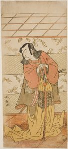 The Actor Ichikawa Danjuro V as Ashiya Doman in the Play Kikyo-zome Onna Urakata, Performed at the Morita Theater in the Seventh Month, 1776