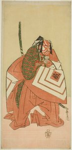 The Actor Ichikawa Danzo III as Sanada no Yoichi (?) in the Play Sanada no Yoichi Banjaku no Iezuto (?), Performed at the Morita Theater (?) in the Eleventh Month, 1767 (?) by Katsukawa Shunsho
