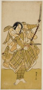 The Actor Ichikawa Monnosuke II in an Unidentified Role by Katsukawa Shunsho