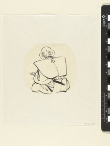 Seated Man, Seen from the Back